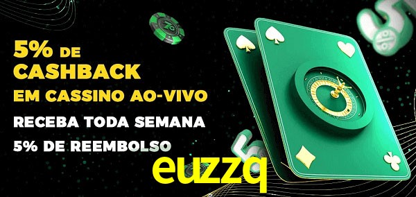 Promoções do cassino ao Vivo euzzq